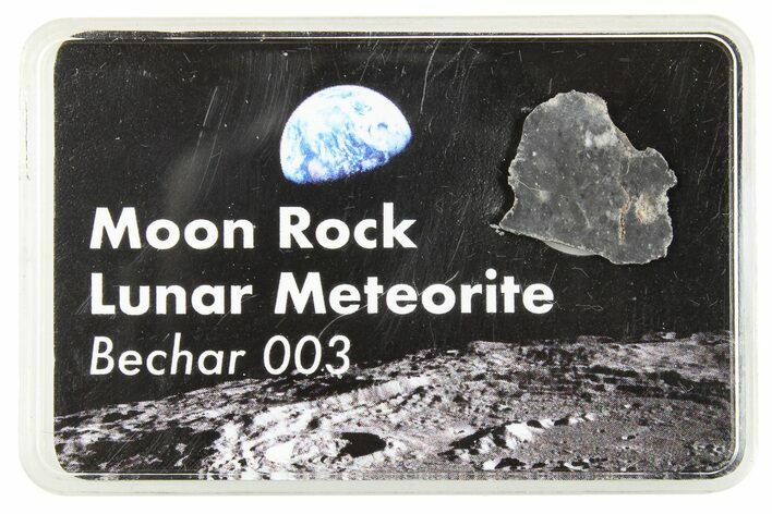 Lunar Meteorite ( g) Slice - Bechar #291338